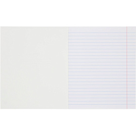 Тетрадь школьная А5, 18л линия, Выбор есть зеленый 20шт/уп