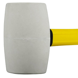 Киянка 450 г. белая, фиберглассовая рукоятка, BERGER (BG1526) фото Киянка 450 г. белая, фиберглассовая рукоятка, BERGER (BG1526)