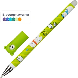Ручка гелевая со стираемыми чернилами M&G Arctic Adventure синяя (толщина линии 0.3 мм)