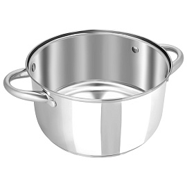 Кастрюля Appetite Greta 2.5 л нержавеющая сталь с крышкой