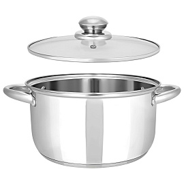 Кастрюля Appetite Greta 2.5 л нержавеющая сталь с крышкой