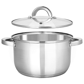 Кастрюля Appetite 5 л нержавеющая сталь с крышкой