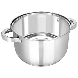 Кастрюля Appetite 5 л нержавеющая сталь с крышкой