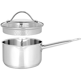 Ковш Appetite Prime 1.5 л нержавеющая сталь с крышкой