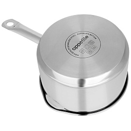 Ковш Appetite Prime 1.5 л нержавеющая сталь с крышкой