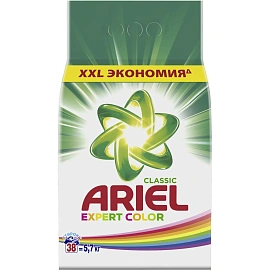 Порошок стиральный автомат Ariel Expert Color 5.7 кг для цветного белья