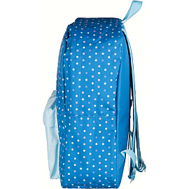 Рюкзак Комус Класс (№1 School) SMPL Горошек 18 л синий