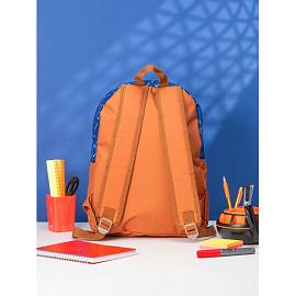 Рюкзак Комус Класс SMPL Шотландка 18 л синий