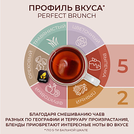 Чай черный Curtis Perfect Brunch 100 сашет