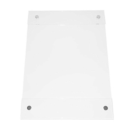 Карман настенный A4 вертикальный (210х300 мм) из акрила на магните Attache