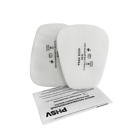 Предфильтр противоаэрозольный PHSV 9220 P2 R (2 штуки в упаковке)