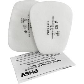 Предфильтр противоаэрозольный PHSV 9220 P2 R (2 штуки в упаковке)