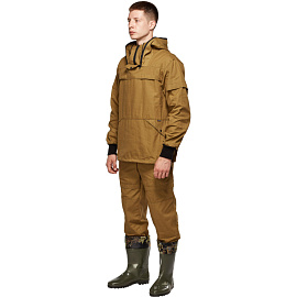 Костюм рабочий летний мужской противоэнцефалитный КБР хаки палатка (размер 52-54, рост 170-176 см)