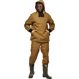 Костюм рабочий летний мужской противоэнцефалитный КБР хаки палатка (размер 52-54, рост 170-176 см)