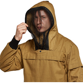 Костюм рабочий летний мужской противоэнцефалитный КБР хаки палатка (размер 52-54, рост 170-176 см)