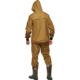 Костюм рабочий летний мужской противоэнцефалитный КБР хаки палатка (размер 60-62, рост 182-188 см)