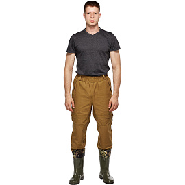 Костюм рабочий летний мужской противоэнцефалитный КБР хаки палатка (размер 60-62, рост 182-188 см)