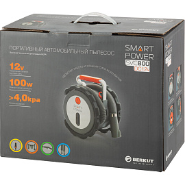 Пылесос автомобильный Berkut SVC-800 (0.4 л, 100 Вт, 00-00001242)