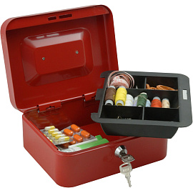 Кэшбокс Klesto MB-2 (красный, 200x160х90 мм)