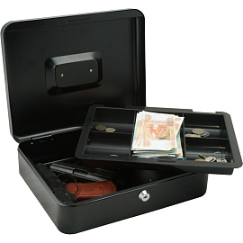 Кэшбокс Klesto MB-4 (черный, 300x240х90 мм)