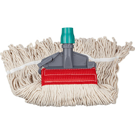 Насадка МОП для верёвочной швабры Luscan Professional хлопок 81x13 см бежевая