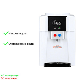 Кулер для воды Ecotronic A1-TE белый (нагрев и охлаждение)