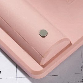 Калькулятор настольный Deli EM124 12 разрядный розовый 158х105x28 мм