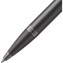 Ручка шариковая Parker IM Professionals Monochrome Titanium цвет чернил синий, цвет корпуса серый (артикул производителя 2172961) фото Ручка шариковая Parker IM Professionals Monochrome Titanium цвет чернил синий, цвет корпуса серый (артикул производителя 2172961)