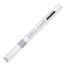 Маркер акриловый Sketch&Art серебристый (толщина линии 1-3 мм) фото Маркер акриловый Sketch&Art серебристый (толщина линии 1-3 мм)