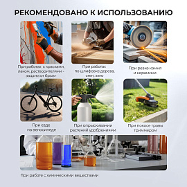 Очки защитные открытые универсальные Еланпласт Идеал прозрачные (ОЧК101 KN)