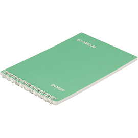 Блокнот Attache Акварель А6 40 листов бирюзовый на спирали (102x146 мм)