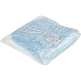 Простыня одноразовая Ньюфарм нестерильная в сложении 80x70 см голубая (20 штук в упаковке)
