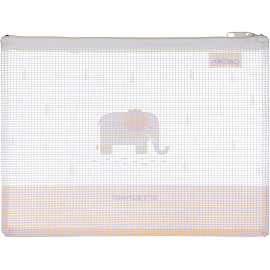 Папка-конверт на молнии Deli А5 в ассортименте 200 мкм