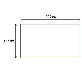 Стол прямой Рондо СТп1-10 (ноче милано, 1000х452х655 мм)
