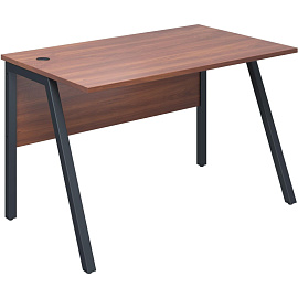 Стол прямой Рондо (ноче милано/антрацит, 1180х750х750 мм)