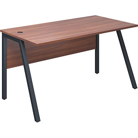 Стол прямой Рондо (ноче милано/антрацит, 1380х750х750 мм)