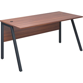 Стол прямой Рондо (ноче милано/антрацит, 1580х750х750 мм)