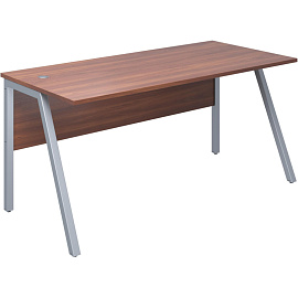 Стол прямой Рондо (ноче милано/серый, 1580х750х750 мм)