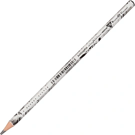 Карандаш чернографитный НВ Bruno Visconti ArtGraphix заточенный трехгранный газета