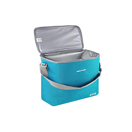 Термосумка Biostal Кантри 30 л 40х21х36 см голубая