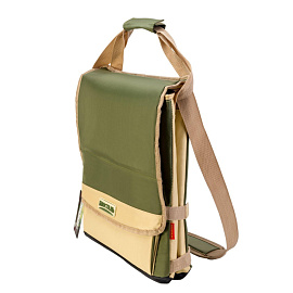 Термосумка Biostal Кемпинг 20 л 30х20х36 см зелёная/кремовая