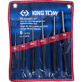 Набор выколоток, 6 предм. KING TONY 1006PR