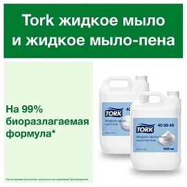 Мыло-пена Торк (Tork) Liquid Foam Soap 5000 мл