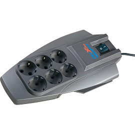 Сетевой фильтр ZIS Pilot X-Pro на 6 розеток 1,8 метра