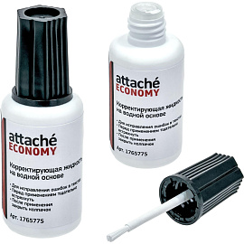 Корректирующая жидкость (штрих) Attache Economy водная 25 г