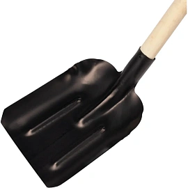 Лопата совковая 143 см сталь с рёбрами жёсткости с черенком (4878)