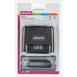 Датер самонаборный цифровой буквенный Attache (шрифт 4 мм, оттиск 60х40 мм)