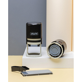 Печать самонаборная круглая Attache R40 (1 круг)