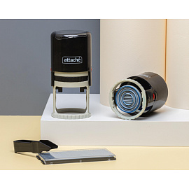 Печать самонаборная круглая Attache R40 (1 круг)