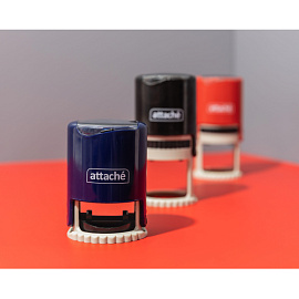 Оснастка для печати круглая Attache 9140 R40 40 мм черная